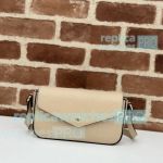 Replica GG Super Mini Light Beige Shoulder Bag